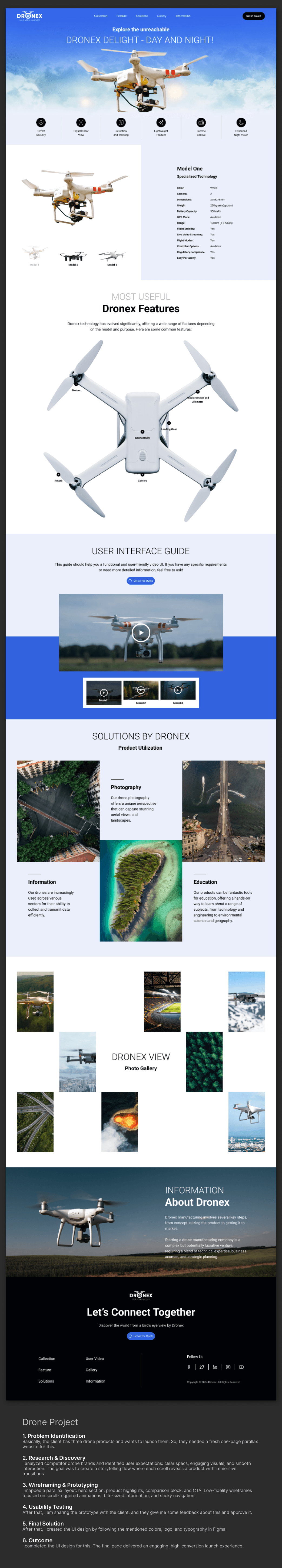 Drone detailed preview