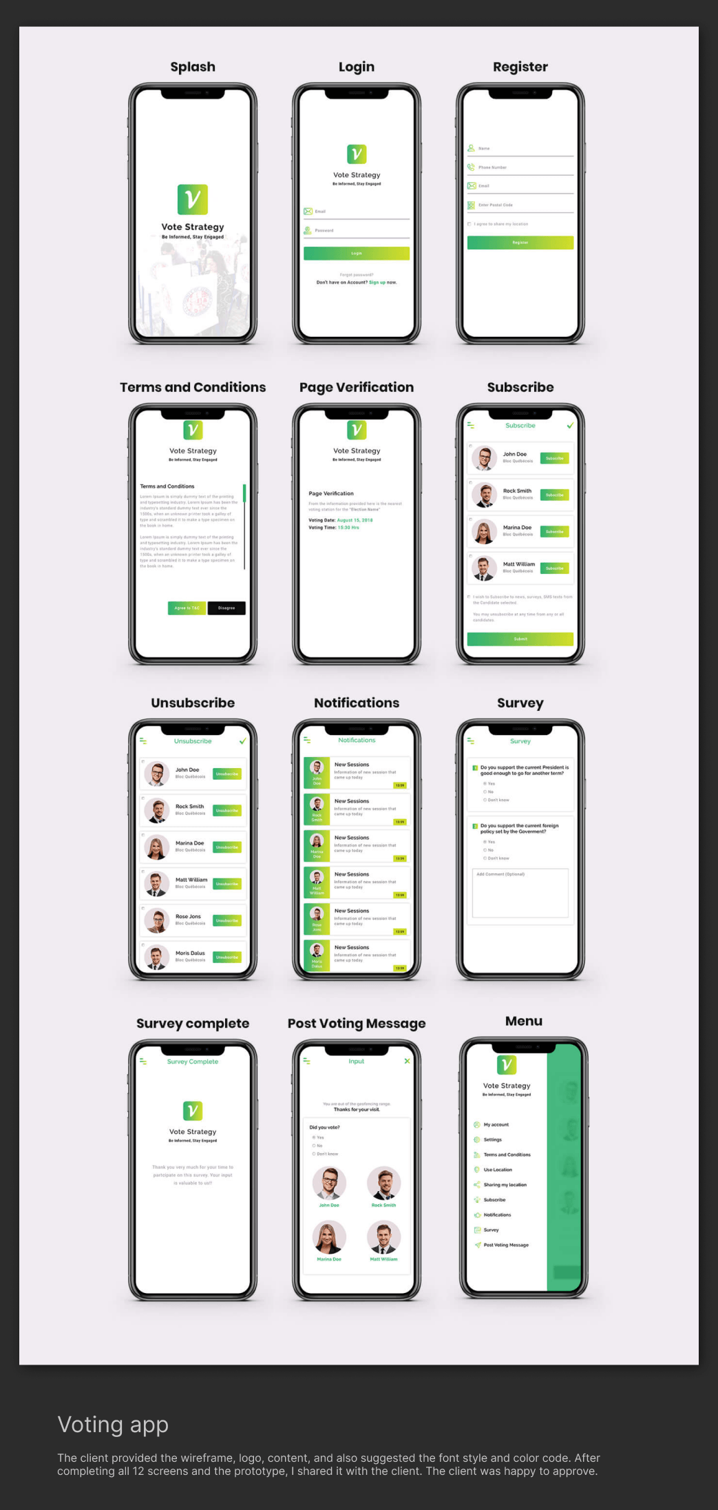 Voting detailed preview
